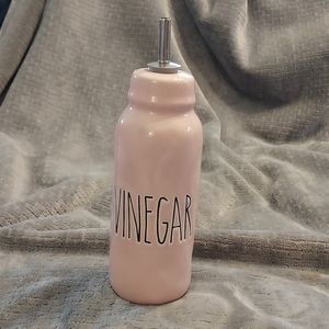 Blue Harbor Pink Ceramic Vinegar Dispenser NWOT